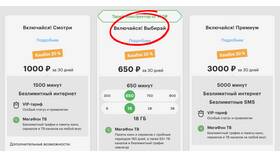 Как подключить непубличный тариф МегаФон в ДНС