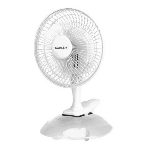 Вентилятор настольный Scarlett SC-DF111S01 white в ДНС