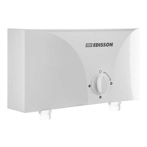Водонагреватель проточный Edisson Viva 3500 white в ДНС