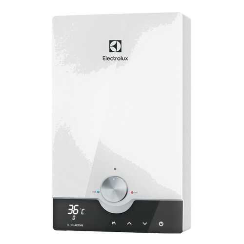 Водонагреватель проточный Electrolux NPX 8 Flow Active 2.0 white/black в ДНС