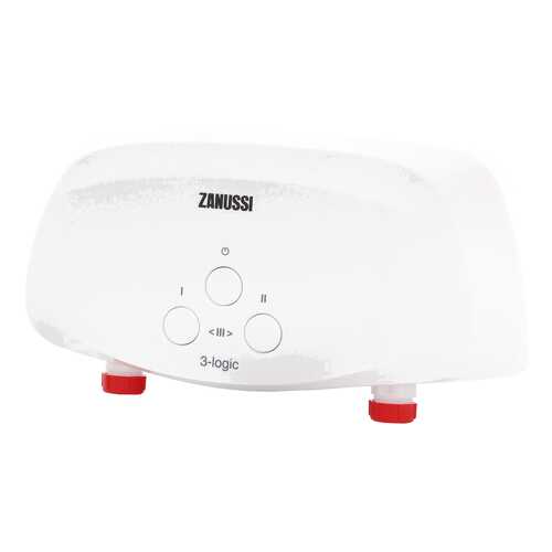 Водонагреватель проточный Zanussi 3-logic 3.5 S (душ) white в ДНС