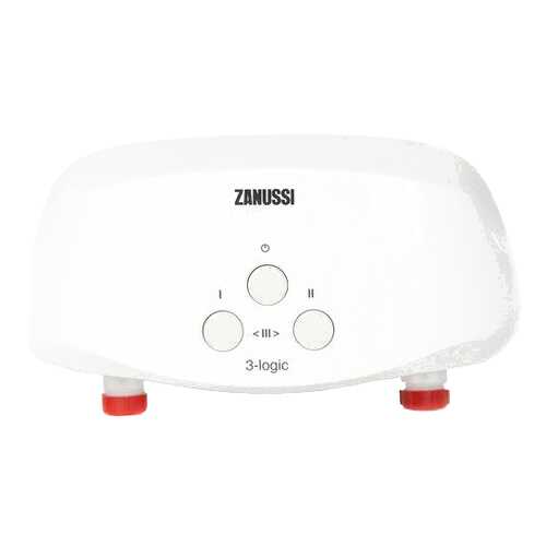 Водонагреватель проточный Zanussi 3-logic 3.5 S white в ДНС