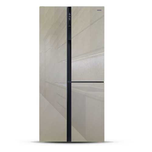Холодильник Side-by-Side Ginzzu NFK-610 Gold Glass в ДНС