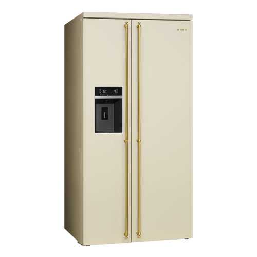 Холодильник Smeg SBS 8004 P Beige в ДНС