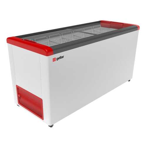 Морозильный ларь Gellar FG 600 C White/Red в ДНС