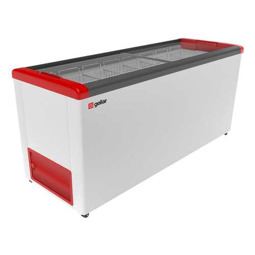Морозильный ларь Gellar FG 700 C White/Red в ДНС