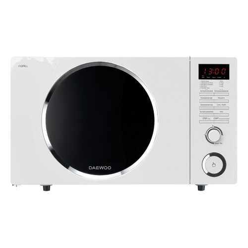 Микроволновая печь с грилем Daewoo KQG-81HRW white в ДНС
