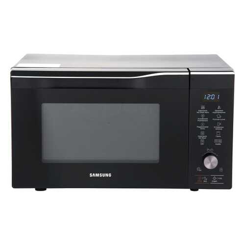 Микроволновая печь с грилем и конвекцией Samsung MC32K7055CT/BW black в ДНС