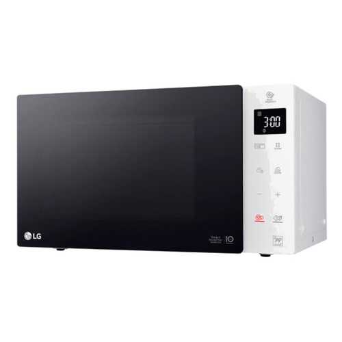 Микроволновая печь с грилем LG MH63M38GISW white в ДНС