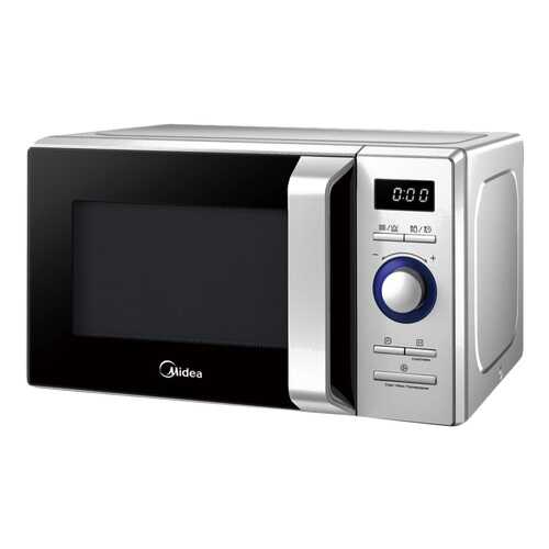 Микроволновая печь с грилем Midea AG820NN1-S silver/black в ДНС