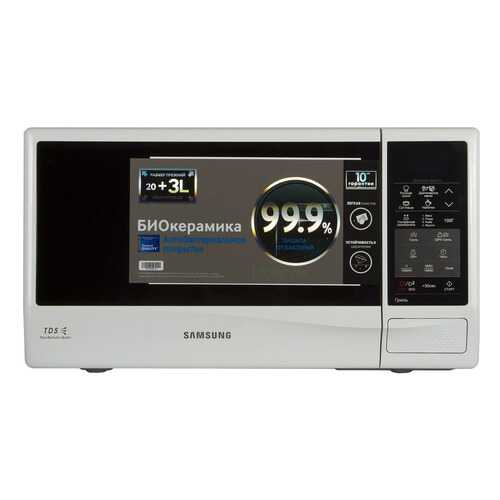 Микроволновая печь с грилем Samsung GE83KRW-2/BW white в ДНС