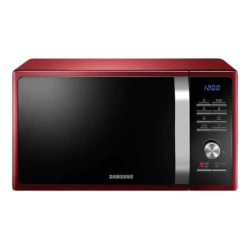 Микроволновая печь с грилем Samsung MG23F301TQR/BW red/black в ДНС