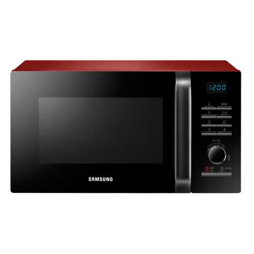 Микроволновая печь с грилем Samsung MG23H3115QR Red в ДНС