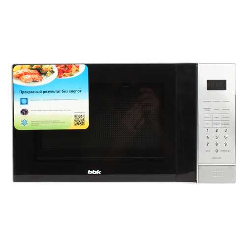 Микроволновая печь соло BBK 20MWS-729S silver/black в ДНС