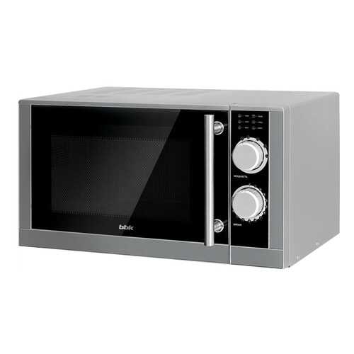 Микроволновая печь соло BBK 23MWS-929M/BX silver/black в ДНС