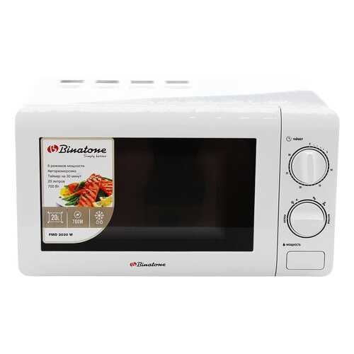 Микроволновая печь соло Binatone FMO 2030 W white в ДНС
