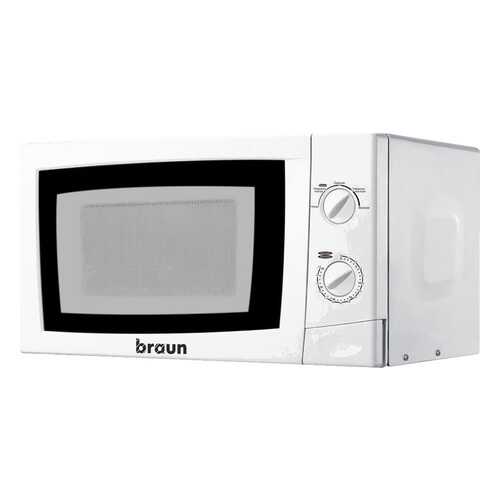 Микроволновая печь соло BRAUN MWB-20M11W White в ДНС