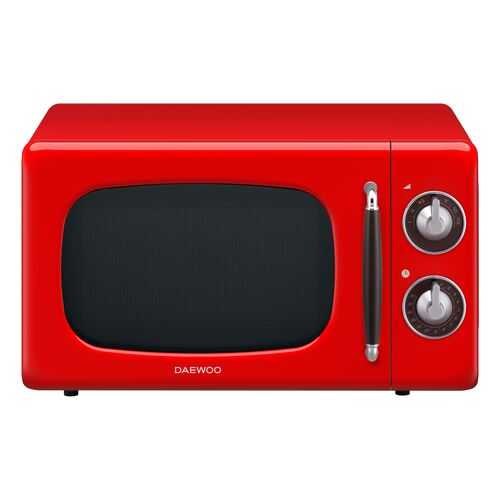 Микроволновая печь соло Daewoo KOR-6697R Red в ДНС