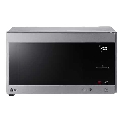 Микроволновая печь соло LG MS2595CIS silver/black в ДНС
