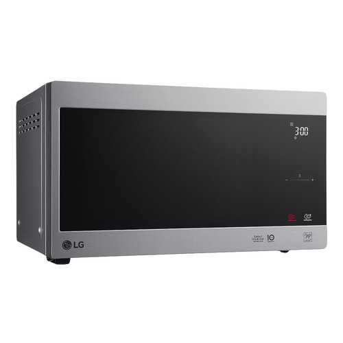 Микроволновая печь соло LG MW25R95CIS silver/black в ДНС