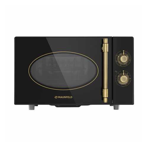 Микроволновая печь соло MAUNFELD JFSMO.20.5.GRBG Black/Gold в ДНС