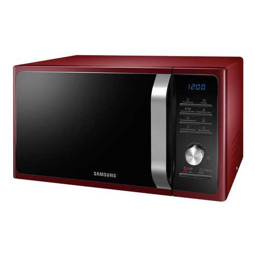 Микроволновая печь соло Samsung MS23F301TQR red в ДНС