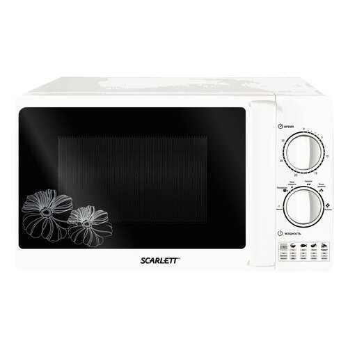 Микроволновая печь соло Scarlett SC-MW9020S01M white в ДНС