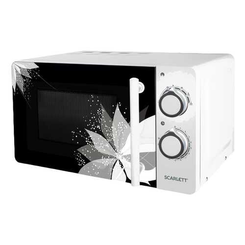 Микроволновая печь соло Scarlett SC-MW9020S06M white/black в ДНС