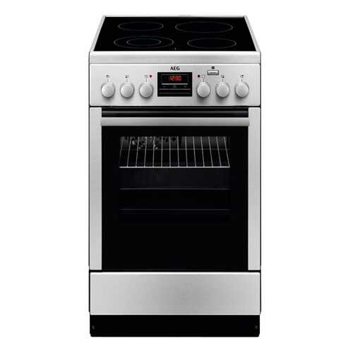 Электрическая плита AEG CCM56400BX Silver в ДНС