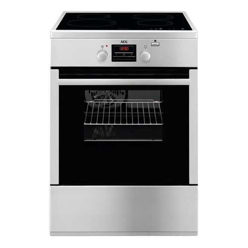 Электрическая плита AEG CIM66400BX Silver в ДНС