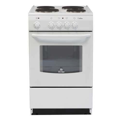 Электрическая плита DeLuxe 5004.12 Э White в ДНС