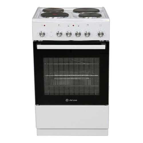 Электрическая плита DeLuxe 5004.16э White в ДНС