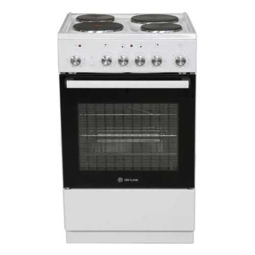 Электрическая плита DeLuxe 5004.18э White в ДНС