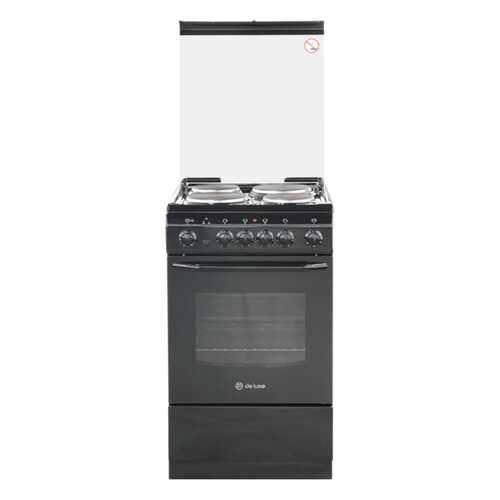 Электрическая плита DeLuxe 506004.03 экр-001 Black в ДНС
