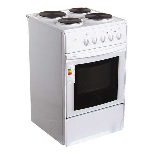 Электрическая плита Flama AE 1401 W White в ДНС