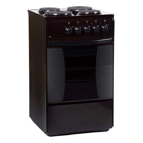 Электрическая плита Flama AE 1403 B Brown в ДНС
