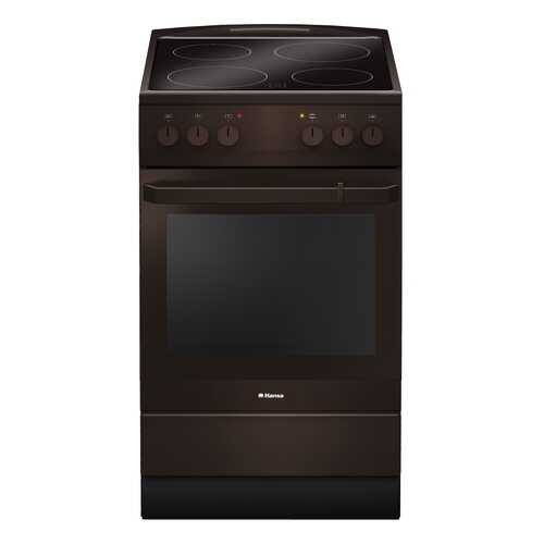 Электрическая плита Hansa FCCB54000 Brown в ДНС