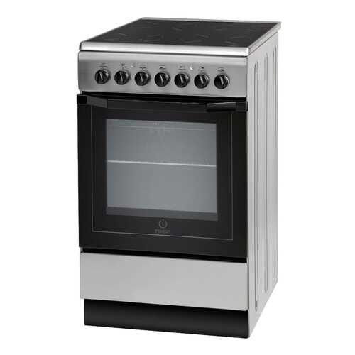 Электрическая плита Indesit I5VSH2A(X)/RU Silver в ДНС