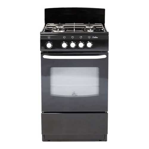 Газовая плита DeLuxe 5040.38г Black в ДНС