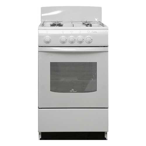 Газовая плита DeLuxe 5040.38г White в ДНС