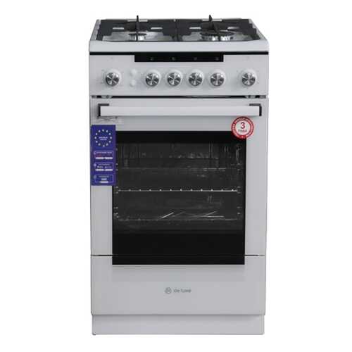 Газовая плита DeLuxe 506040.23г(кр) White в ДНС