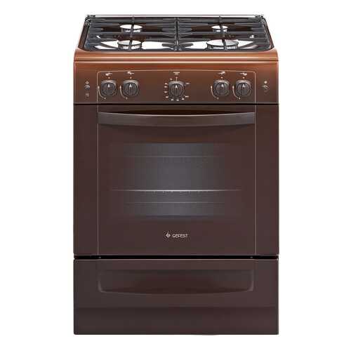 Газовая плита GEFEST ПГ 6100-02 0012 Brown в ДНС