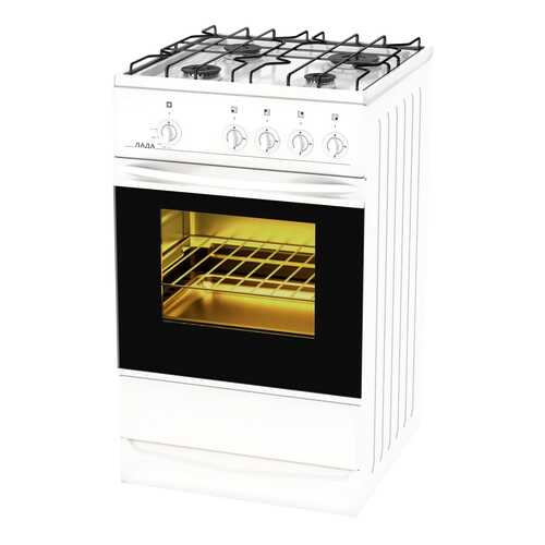 Газовая плита Лада PR 14.120-03.1 White в ДНС