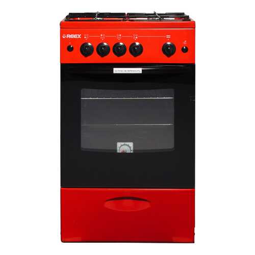 Газовая плита Reex CG-54 eRd Red в ДНС