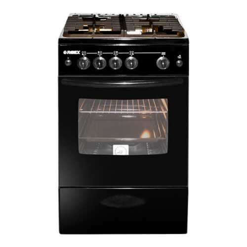 Газовая плита Reex CG-54297 Bl Black в ДНС