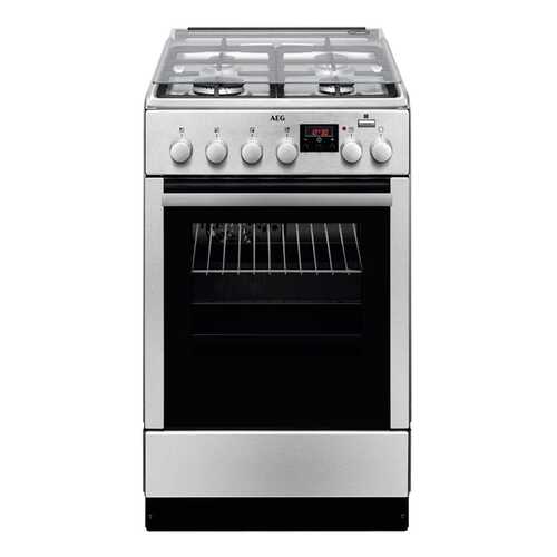 Комбинированная плита AEG CKR56400BX Silver в ДНС