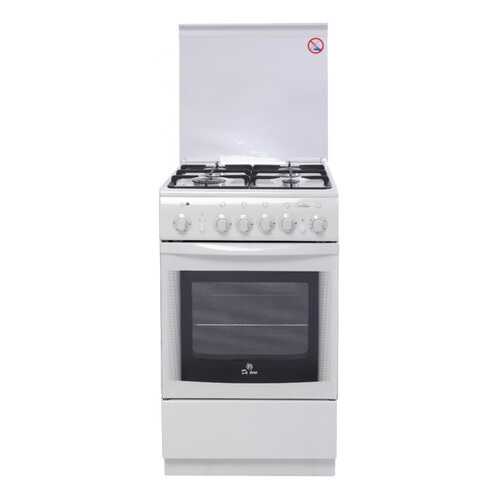 Комбинированная плита DeLuxe 5040.20 гэ White в ДНС