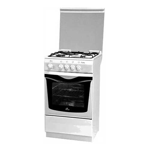 Комбинированная плита DeLuxe 5040.21 гэ кр чр White в ДНС