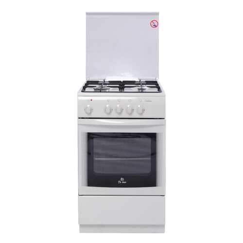 Комбинированная плита DeLuxe 5040.21 гэ White в ДНС