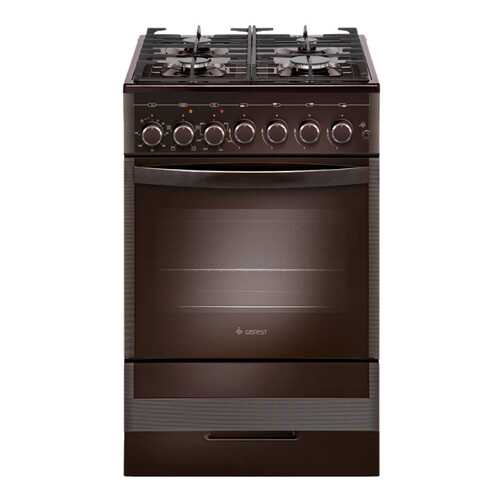 Комбинированная плита GEFEST 6502-03 0030 Brown в ДНС